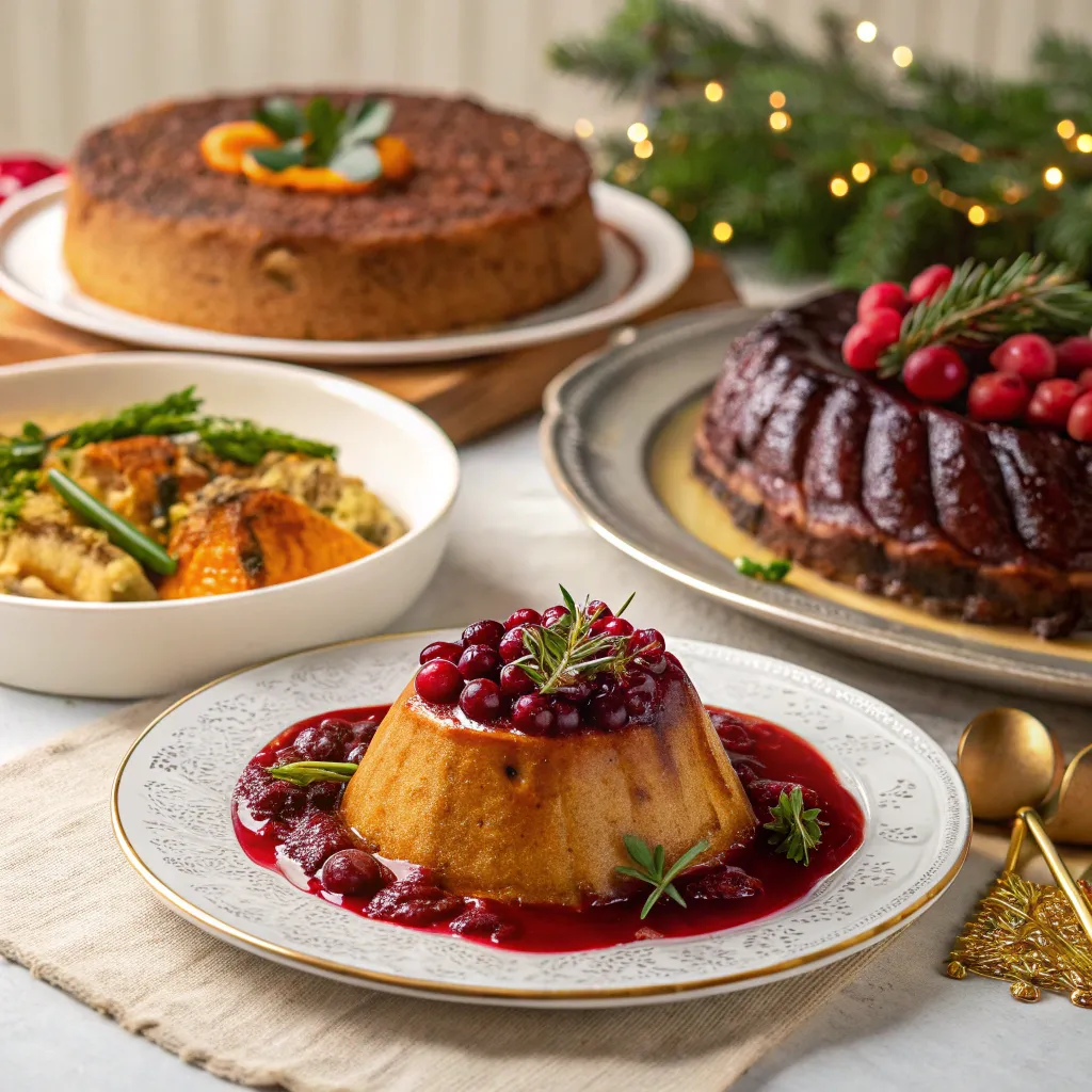 Delicious holiday dishes